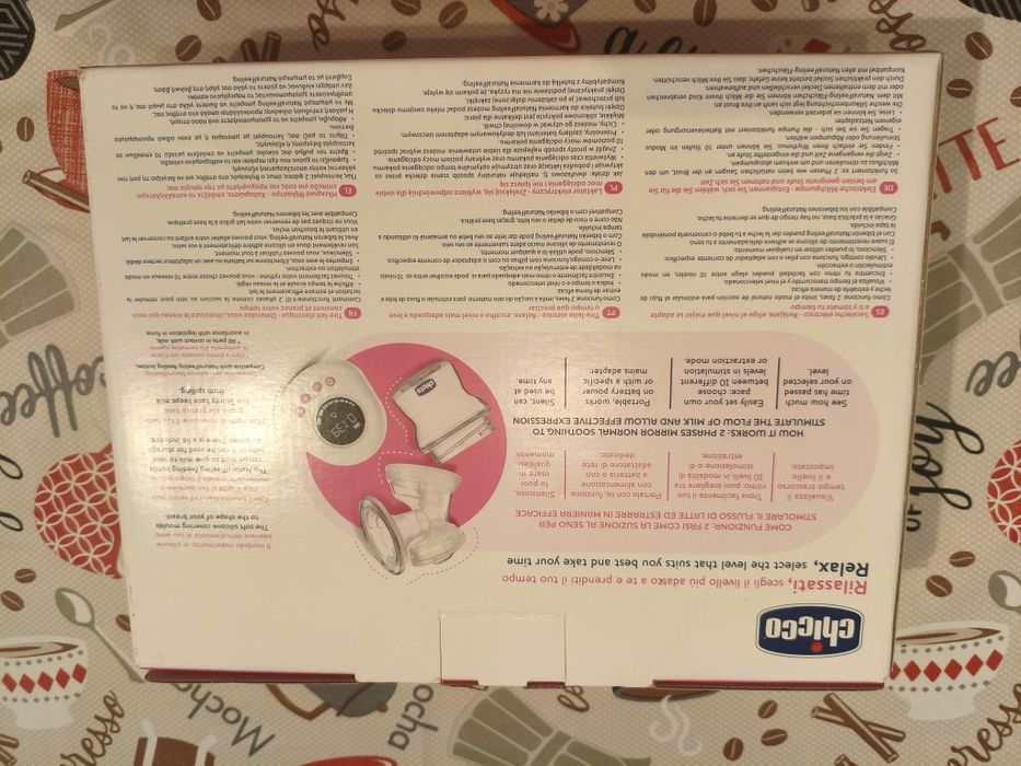 Bomba de tirar leite elétrica Chicco