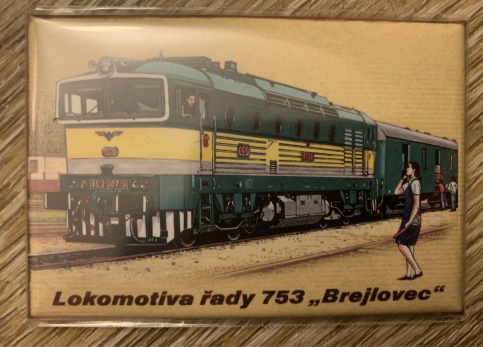 Magnes lokomotywa nurek brejlovec 754 753 pkp intercity česke drahy