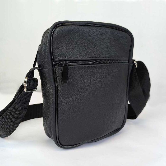 Чоловіча сумка з натуральної шкіри сумка месенджер шкіряна через плече