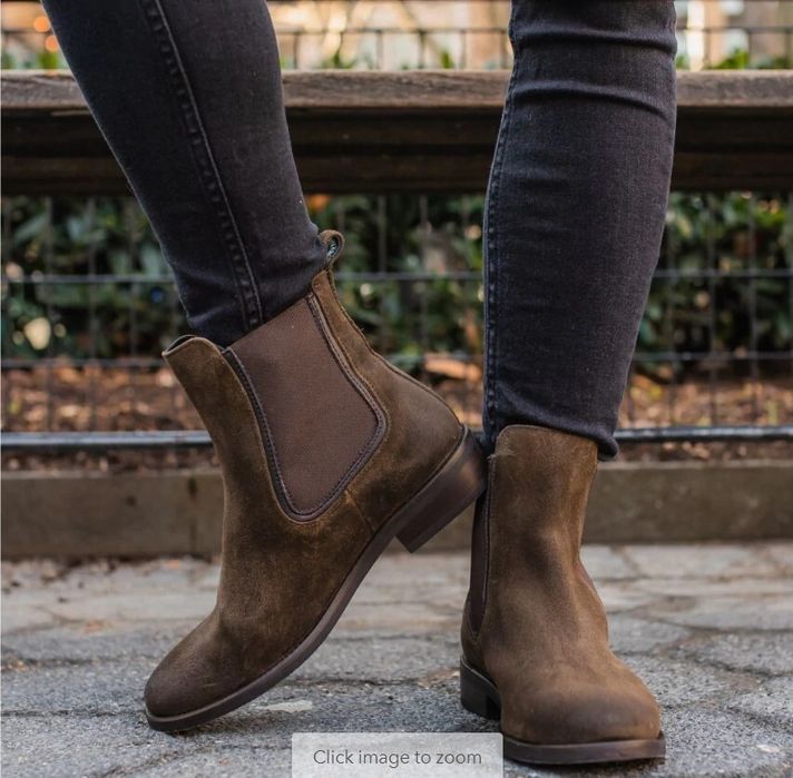 Thursday Boot Company Duchess Boot, замша 100%. Нові в коробці US 9, 39-39.5