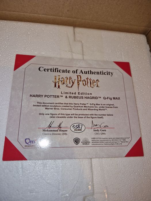 Qmx - Q Fig Max Limited Edition statue Harry Potter and Rubeus Hagrid