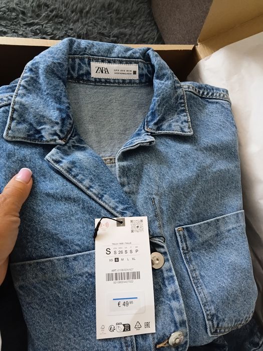 Джинсовий комбінезон 1975 zara
