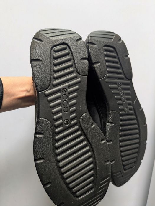 Ecco Irving Czarne Buty damskie skóra naturalna 39 nowe