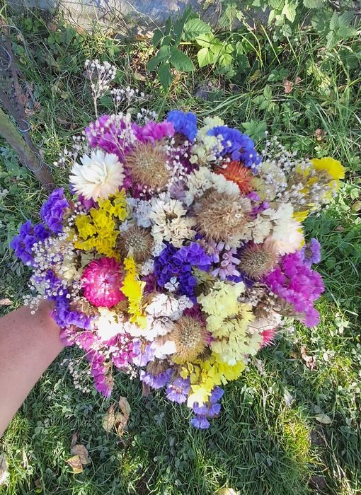 букет з сухоцвітів