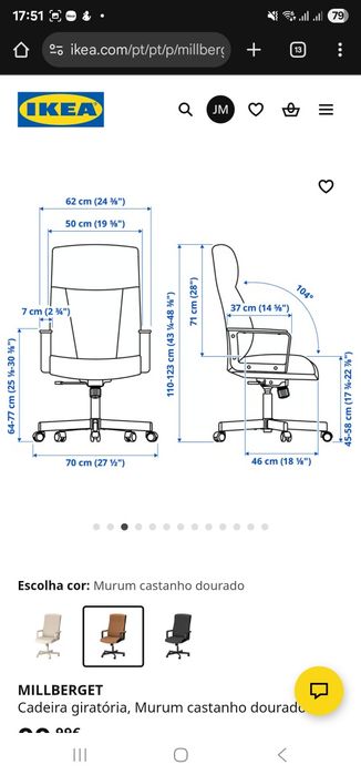 Cadeira de escritório