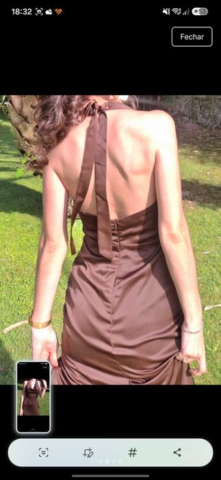 Vestido de cerimónia