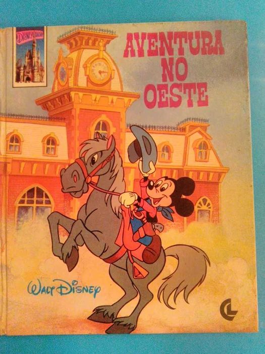 Walt Disney Coleção Disneylândia - Anos 80 Livros Vintage