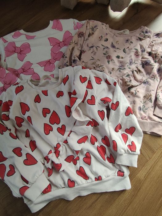 H&M ubranka dla dziewczynki 122/128