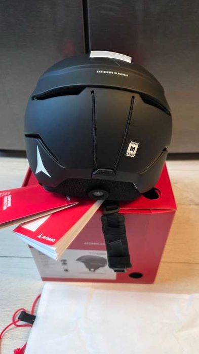 Kask Narciarski Atomic Savor unisex Lekki  Rozmiar M 55-59 cm czarny