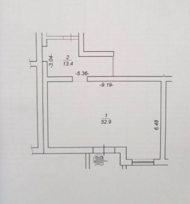 Здам в оренду приміщення 125м2(58,1 м2 та 66,3 м2) Петрівське містечко