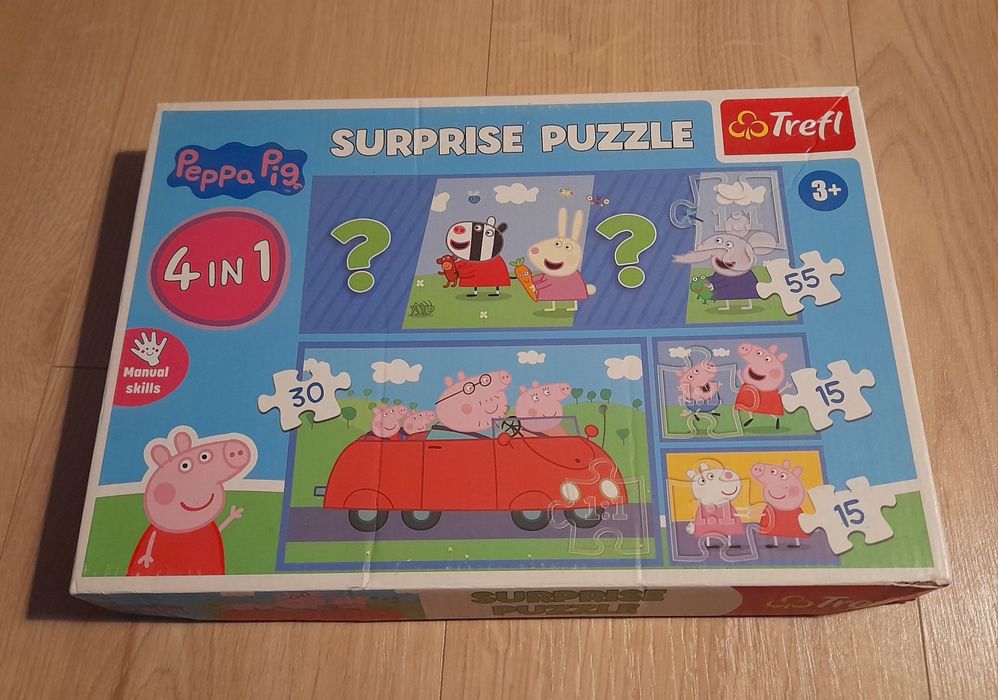 Trefl Puzzle Peppa Pig 4in1