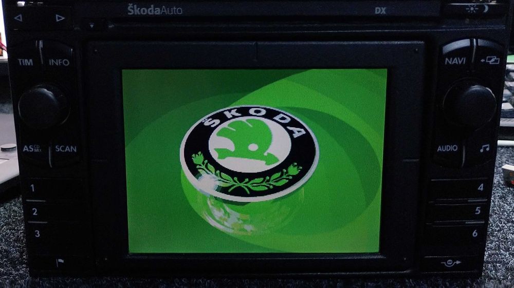Radio Skoda Superb Navi DX