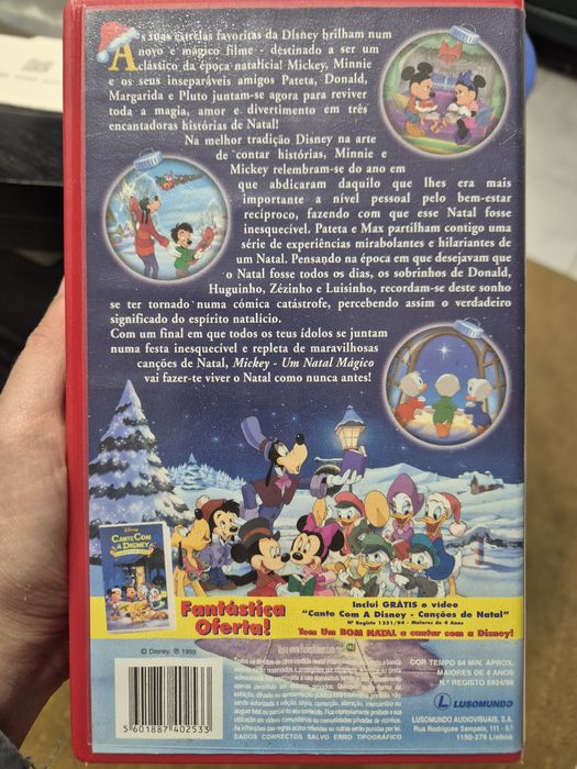 Mickey Um Natal Mágico - Filmes VHS