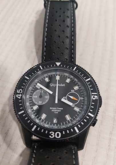 Gigandet Speed Timer G7-007 – Relógio Cronógrafo Preto