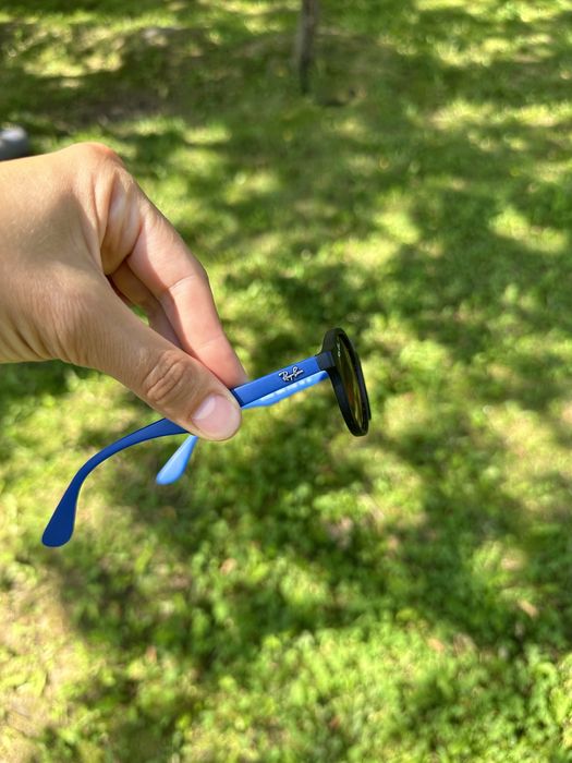 Сонячні окуляри ray ban оригінал дитячі круглі rb9161s kids