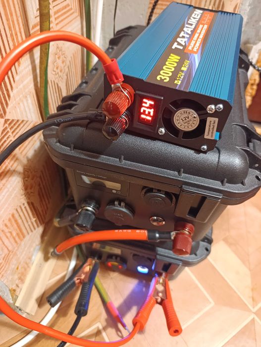 Инвертор Tataliken 3000W, 12-220В, чистый синуд