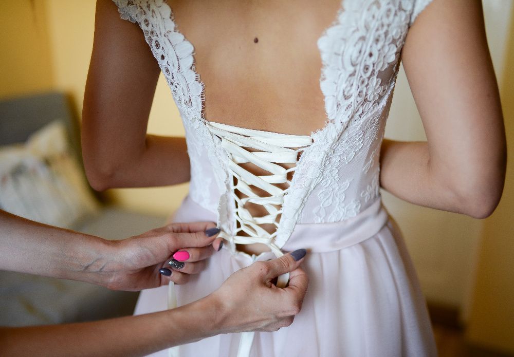 Zjawiskowa suknia ślubna