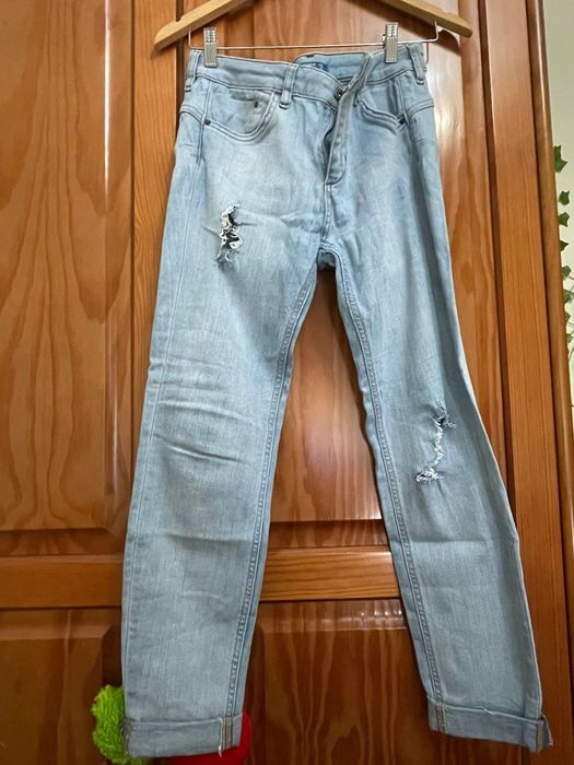 Calças de ganga feminino