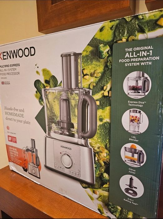 Robot de Cozinha / Processador Kenwood FDP65.820SI - NOVO com Garantia