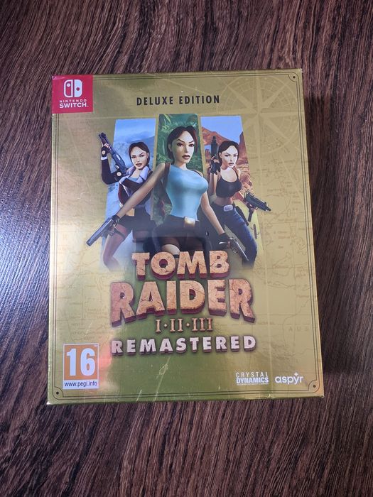 Tomb Raider I-II-III Deluxe Nintendo Switch