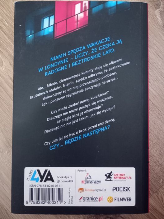Książka ,,Czeka cię śmierć"