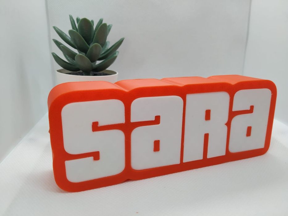 Nomes em Led várias cores