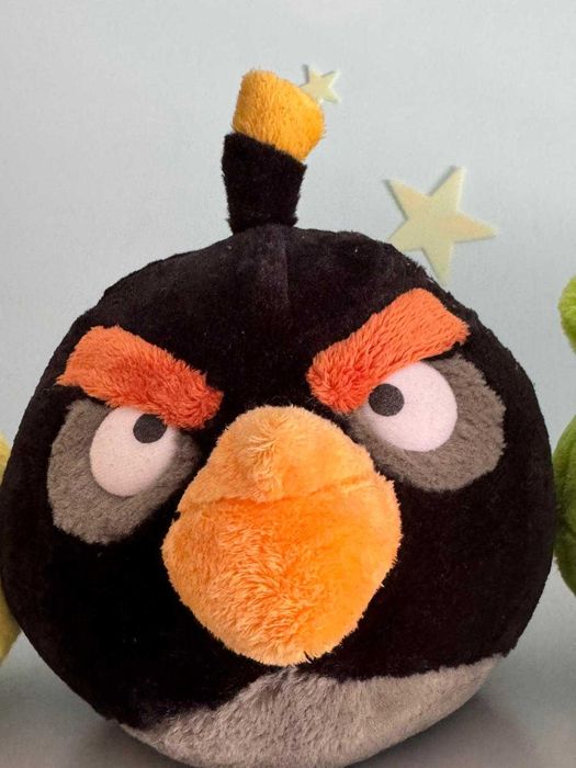 Conjunto 4 Peluches Angry Birds