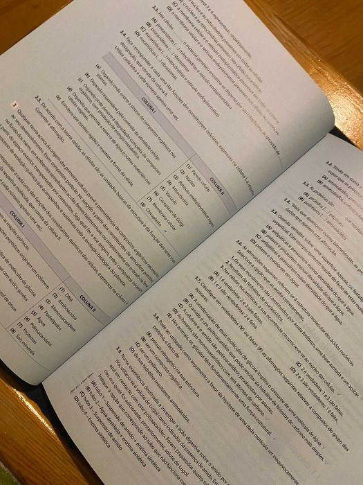 Preparação Exame Final Nacional | Física e Química e/ou Biologia 2019