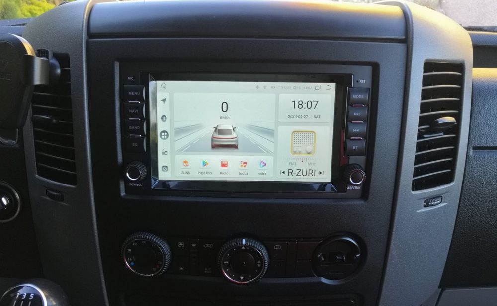 Radio Android Mercedes W245 B200 W906 Sprinter W639 Vito W169VWCrafter