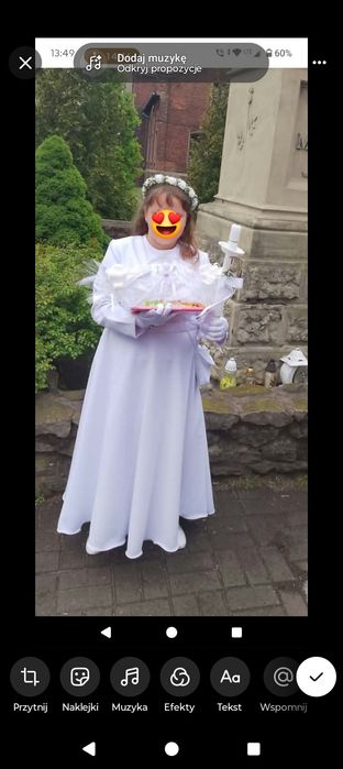 Sprzedam albę komunijną