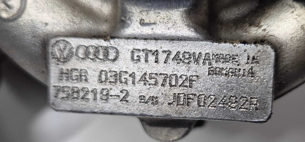 Turbosprężarka Audi A4 B7 A6 C6 2.0 TDI 16V