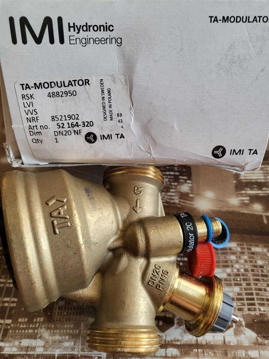 Zawory równoważące modulatory