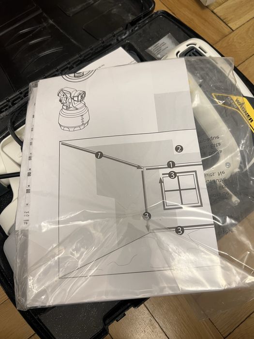 Pistolet elektryczny do malowania Wagner Flexio W585