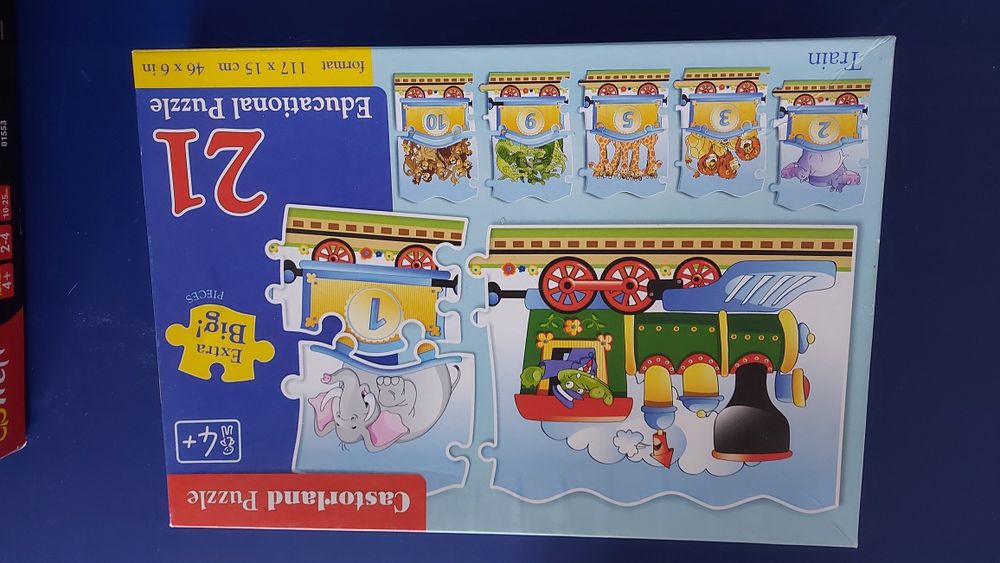 Puzzle edukacyjne, 4+