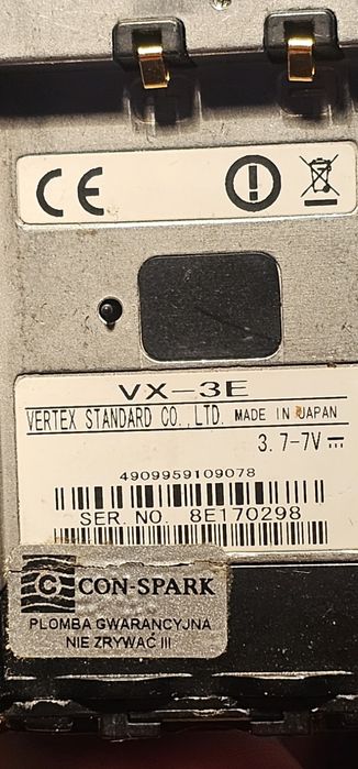 Yaesu VX-3E Radiotelefon