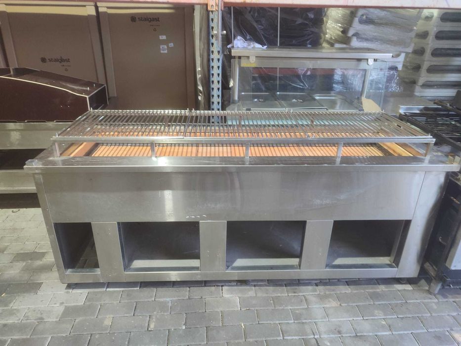 Churrasqueira a Carvão em INOX - NOVA