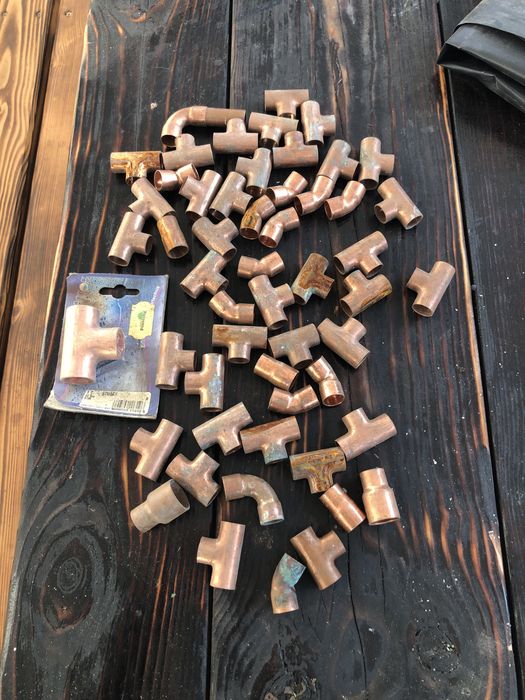 Фітинги мідні трубки