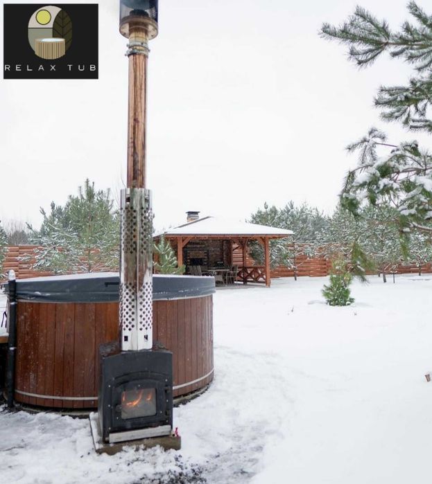 Чан на дровах! Джакузі!