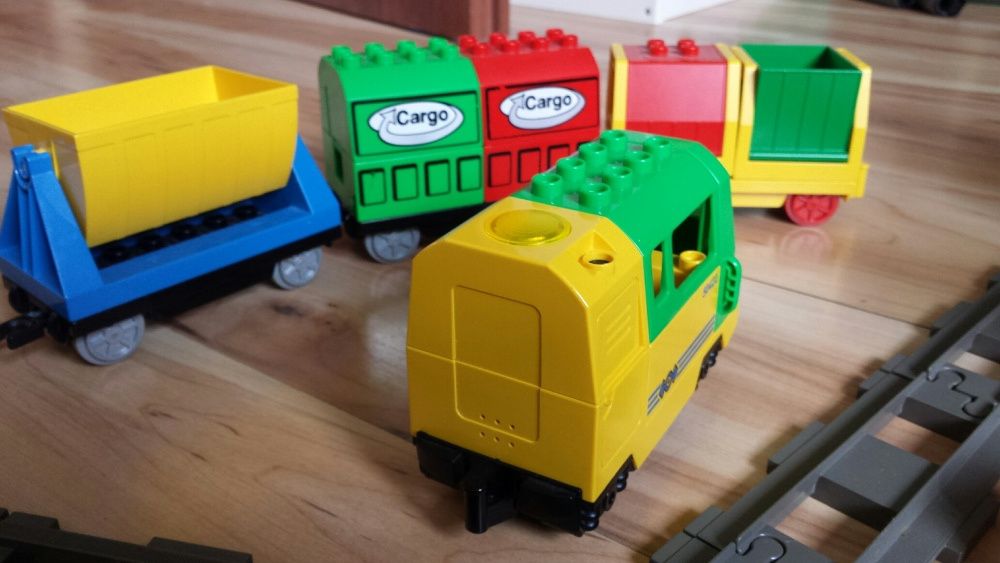 Lego Duplo Pociąg Kolejka - Lokomotywa Nowa Zębatka TOP