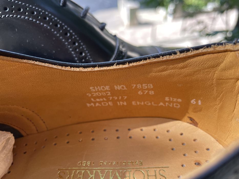 Туфлі Loake, 41 Англія