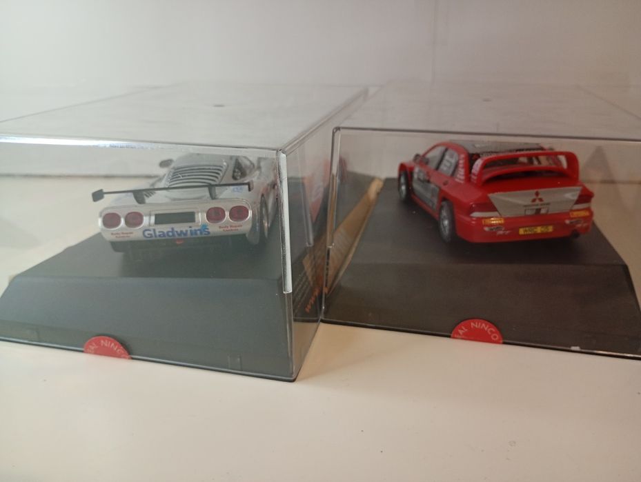 Carros Slot Ninco Mitsubishi  WRC  e Mosler MT900R - Novos