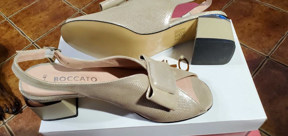 NOWE damskie BOCCATO naturalna skóra rozmiar 40