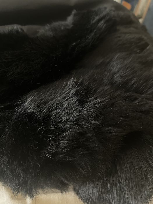 Casaco de pele, pelo comprido