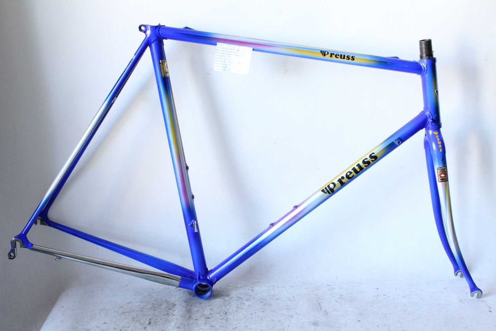 LEKKA rama rowerowa szosowa PREUSS columbus NEURON stal kolarzówka grawery db3