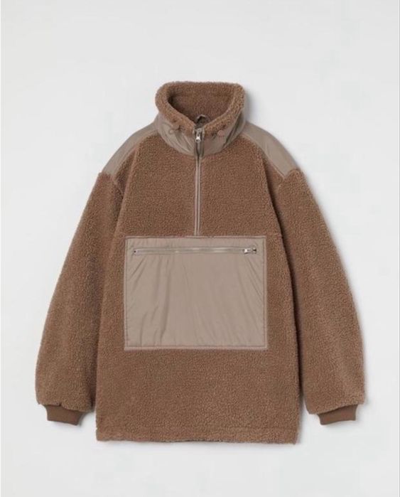 Шерпа анорак куртка кофта овчинка тедді тедди баранчик  HM