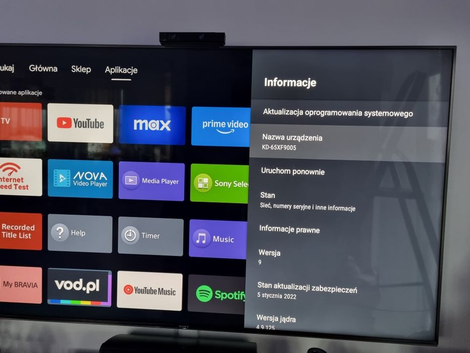 Telewizor Sony KD65XF9005