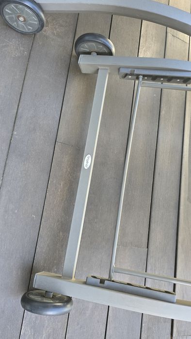 4 Espreguiçadeiras aluminio com danos