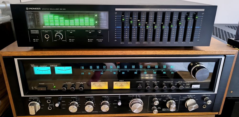 Pioneer SG-120 korektor graficzny.