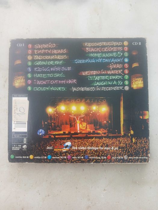 CD duplo "psychopatico" de D:A:D