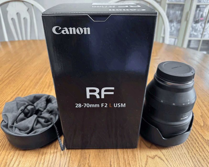 Canon RF 28-70mm f/2 L USM / Gwarancja / Mało używany / Pełen komplet